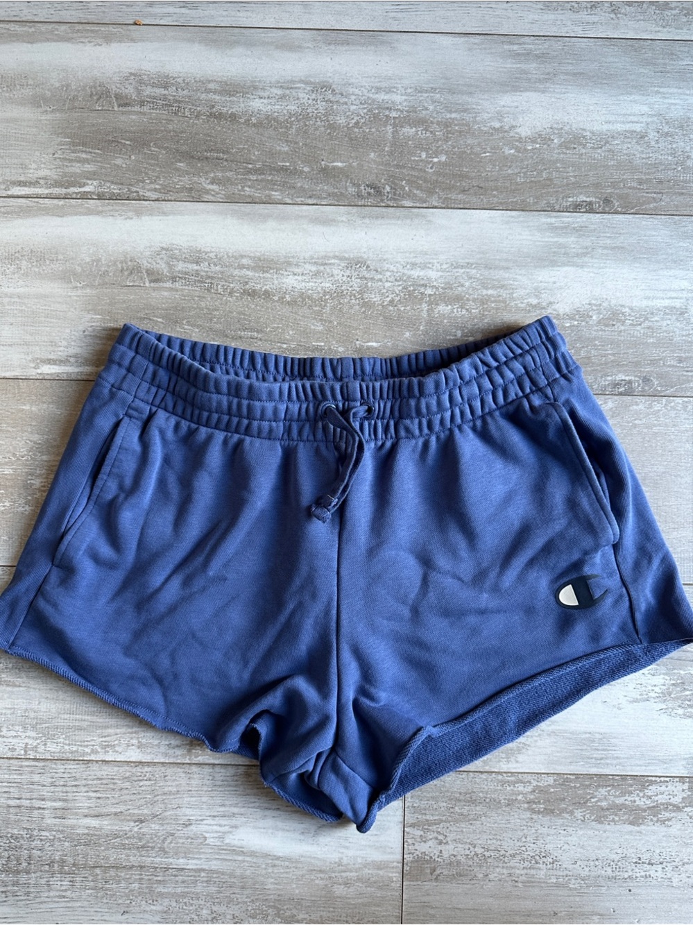 Champion Women's Navy Athletic Fleece Shorts